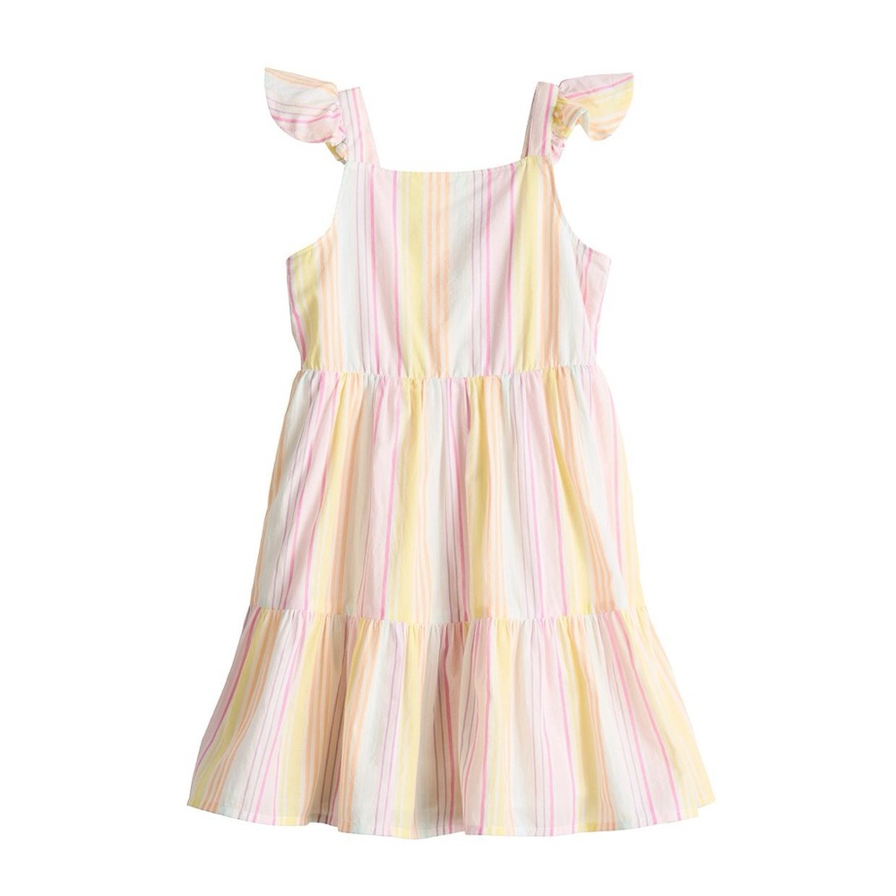 Jumping Beans Flutter Tiered Dress, Size 7‎